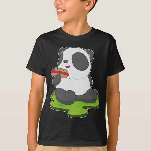 Panda Hotdog T-Shirt (Vorderseite)