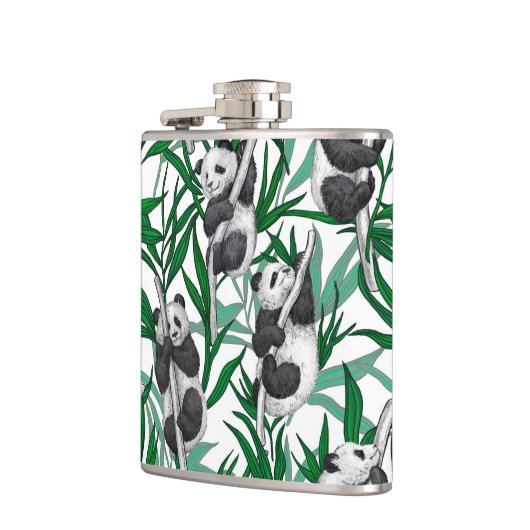 Panda-Hubs Flachmann (Links)