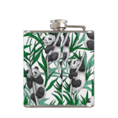 Panda-Hubs Flachmann (Rückseite)