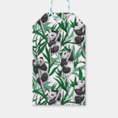 Panda-Hubs Geschenkanhänger (Vorderseite)