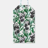 Panda-Hubs Geschenkanhänger (Rückseite)