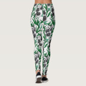 Panda-Hubs Leggings (Rückseite)