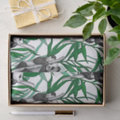 Panda-Hubs Seidenpapier (Geschenk)