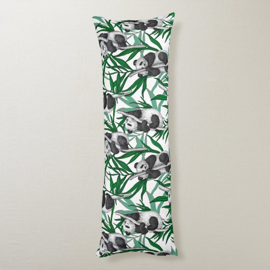 Panda-Hubs Seitenschläferkissen (Rückseite (Vertikal))