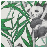 Panda-Hubs Stoff (Muster)