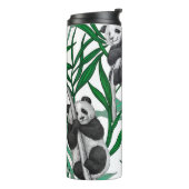 Panda-Hubs Thermosbecher (Nach links gedreht)