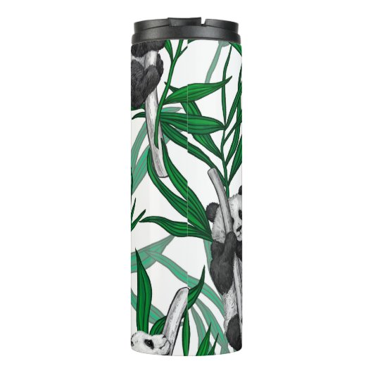 Panda-Hubs Thermosbecher (Rückseite)