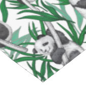 Panda-Hubs Tischdecke (Schrägansicht)