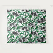 Panda-Hubs Wandteppich (Vorderseite (Horizontal))