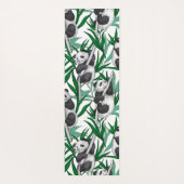 Panda-Hubs Yogamatte (Rückseite)