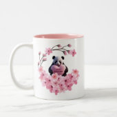Panda Hugs für Mama Bear Mother Day Coffee Tasse (Links)