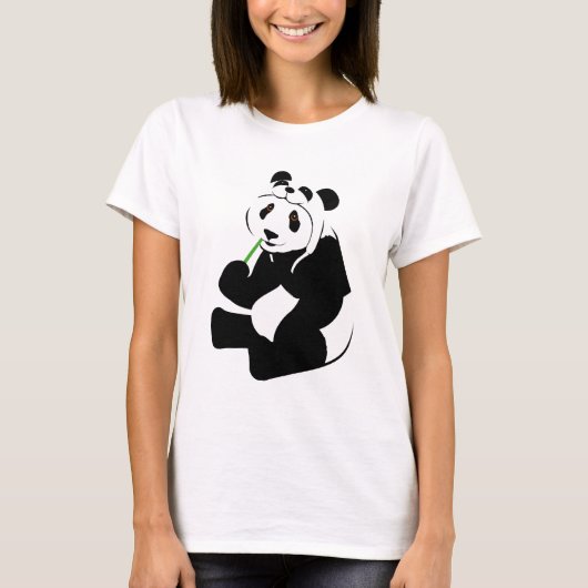 Panda-Hut T-Shirt (Vorderseite)