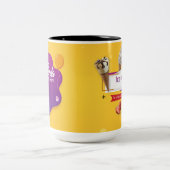 Panda Ice-Tasse Zweifarbige Tasse (Mittel)