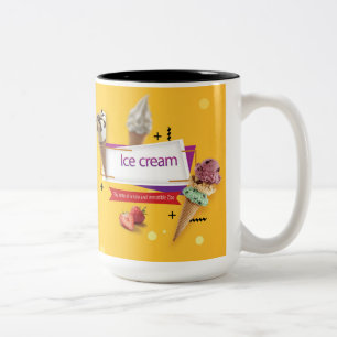 Panda Ice-Tasse Zweifarbige Tasse