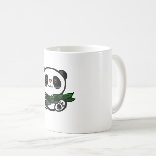 Panda-Ikonen-Tasse Kaffeetasse (VorderseiteRechts)