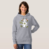 Panda Illustration Design Hoodie (Vorne ganz)