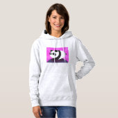 Panda Illustration Design Hoodie (Vorne ganz)