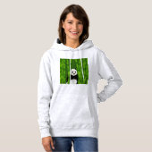 Panda Illustration Design Hoodie (Vorne ganz)
