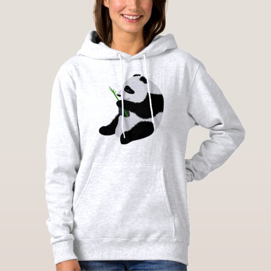 Panda Illustration Design Hoodie (Vorderseite)