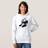 Panda Illustration Design Hoodie (Vorne ganz)