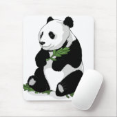 Panda-Illustration Mousepad (Mit Mouse)