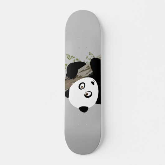 Panda im Baum Skateboard (Vorne)