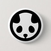 Panda in circle button (Vorderseite)