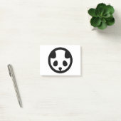 Panda in circle post-it klebezettel (Büro)