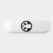 Panda in circle skateboard (Horizontal)
