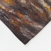 Panda in einer Baummalerei Fleecedecke (Ecke)