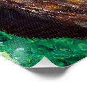 Panda in einer Baummalerei Poster (Ecke)