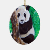 Panda in einer Keramik zum Malen von Bäumen Ornament (Rechts)