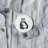 Panda in Fitness mit Handtuch Button (Beispiel)