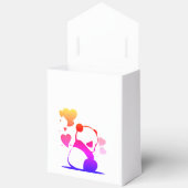 panda in pink geschenkschachtel (Offen)