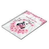 Panda Inspiration Mama Bear Mother Day Notebook Notizblock (Linke Seite)