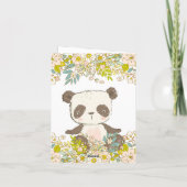 Panda Invitation Einladung (Rückseite)