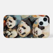 Panda iPhone 15 Hülle (Rückseite (Horizontal))