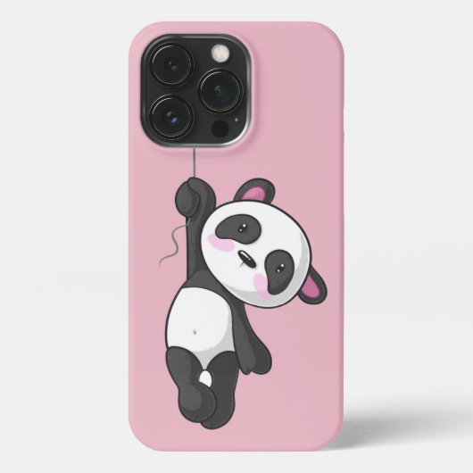 Panda iPhone Case iPhone Hülle (Rückseite)