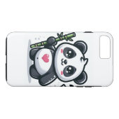 Panda iPhone Hülle (Rückseite (Horizontal))