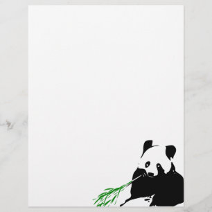 Panda isst Bamboo