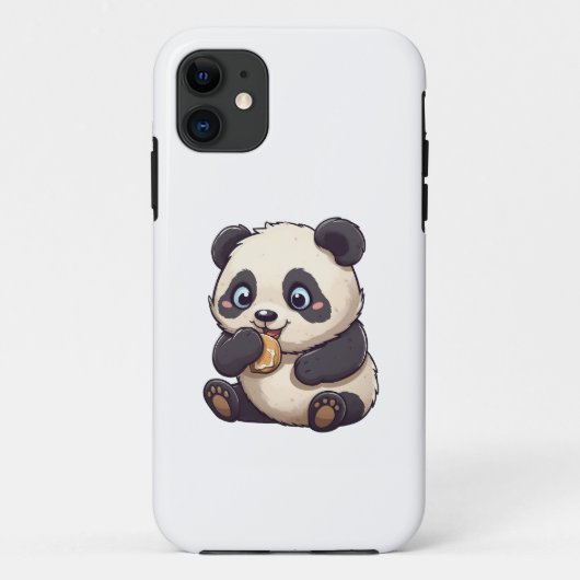 Panda isst einen Keks Case-Mate iPhone Hülle (Rückseite)