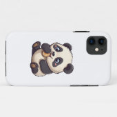 Panda isst einen Keks Case-Mate iPhone Hülle (Rückseite (Horizontal))