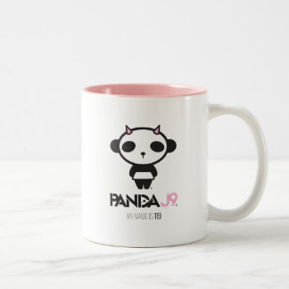 PANDA J9 Tasse/WHT&PNK/Tei Zweifarbige Tasse