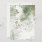 Panda Jungle Babydusche Einladung (Rückseite)