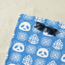 Panda Jungle Impressionen auf Blue Strandtuch