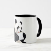 Panda & Kaffee Tasse (VorderseiteRechts)