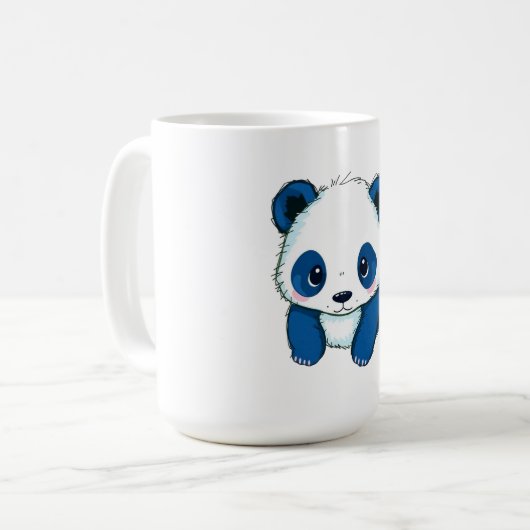 Panda Kaffeetasse (Vorderseite Links)