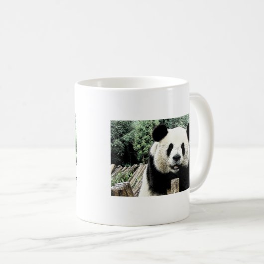 Panda Kaffeetasse (VorderseiteRechts)