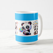 Panda Kaffeetasse (VorderseiteRechts)