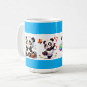 Panda Kaffeetasse (Vorderseite Links)